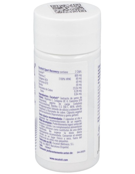Excelvit Sport Recovery 60Cap. de Excelvit