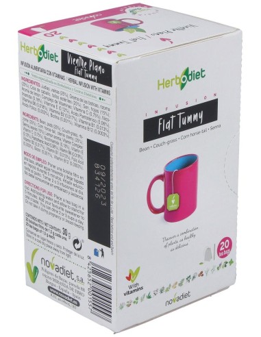 Herbodiet Inf. Vientre Plano 20Filtros de Novadiet