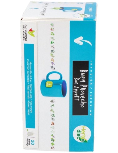 Herbodiet Buen Provecho Envase de 20 bolsitas filtro de 1,5 g. de Novadiet