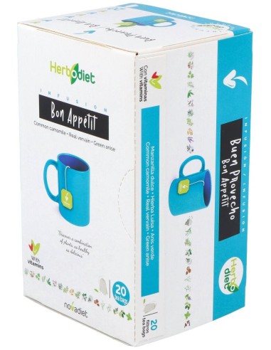 Herbodiet Buen Provecho Envase de 20 bolsitas filtro de 1,5 g. de Novadiet