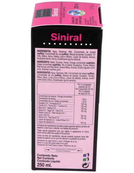 Siniral Envase de 250 ml. de Novadiet
