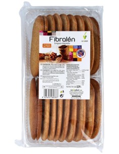 Galletas Fibralen Lenguas Integrales 350Gr. de Novadiet 2
