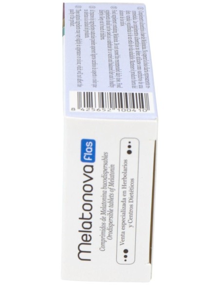 Melatonova Flas Envase de 30 comprimidos bucodispersables. de Novadiet