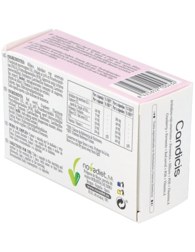 Candicis Envase de 30 cápsulas vegetales. de Novadiet