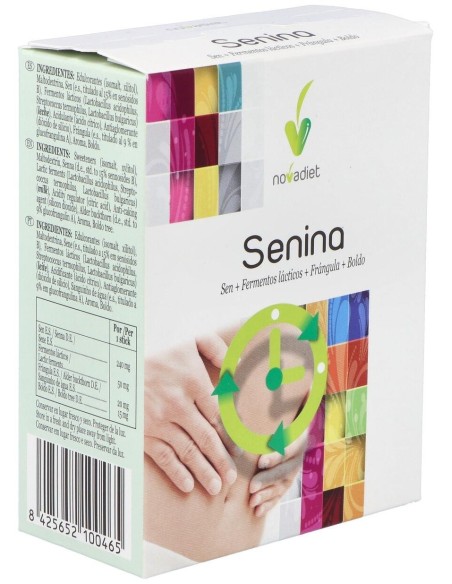 Senina Envase de 18 sticks monodosis de 2,5 g. de Novadiet