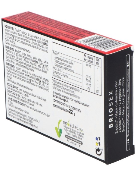 Briosex 30Cap. de Novadiet