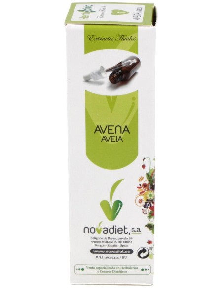 Extracto Avena Sativa Envase de 50 ml. de Novadiet