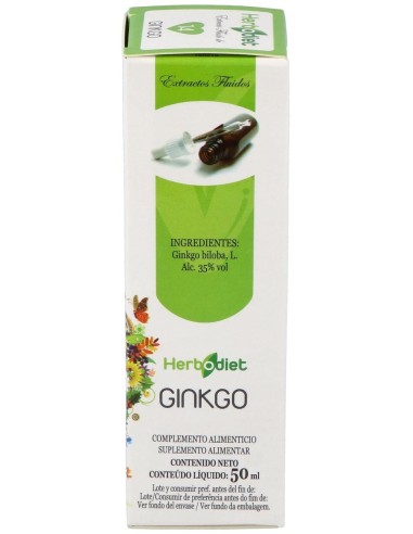 Herbodiet Ext.Fluido Ginkgo Biloba 50Ml. de Novadiet