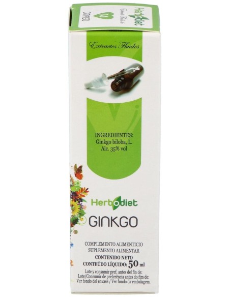 Herbodiet Ext.Fluido Ginkgo Biloba 50Ml. de Novadiet