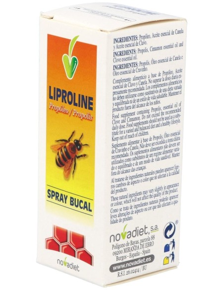 Liproline Spray Bucal Envase de 15 ml. de Novadiet