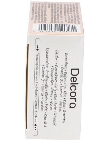 Delcora Envase de 60 cápsulas vegetales. de Novadiet