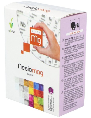 Nesiomag Envase de 18 sticks monodosis de 2 g. de Novadiet
