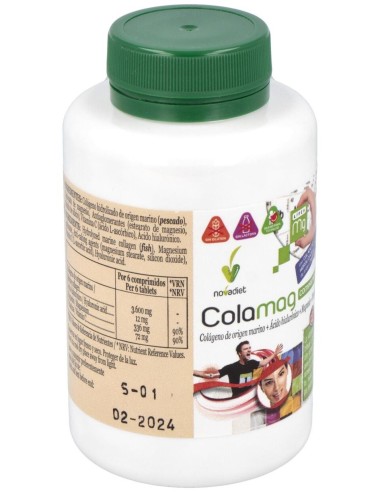 Colamag Comprimidos Envase de 180 comprimidos. de Novadiet