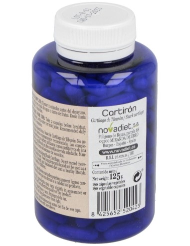 Cartiron 190Cap. de Novadiet
