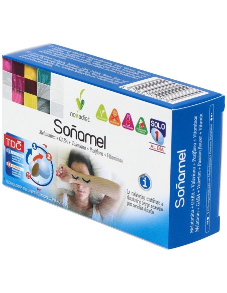 Soñamel Envase de 30 comprimidos recubiertos. de Novadiet