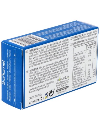 Soñamel Envase de 30 comprimidos recubiertos. de Novadiet
