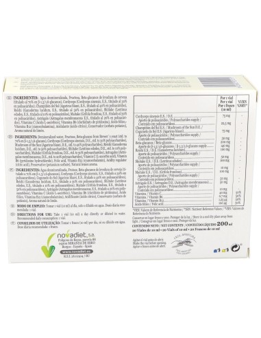 Novitake Imuno Envase de 20 viales. de Novadiet