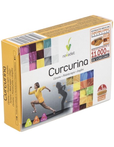 Curcurina Envase de 30 cápsulas vegetales. de Novadiet