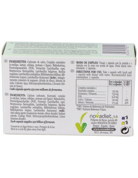 Denzimax Envase de 30 cápsulas vegetales. de Novadiet