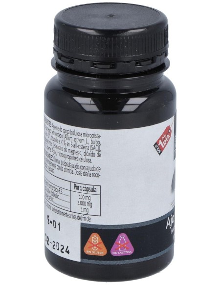 Ajo Negro Fermentado Envase de 30 cápsulas vegetales. de Novadiet