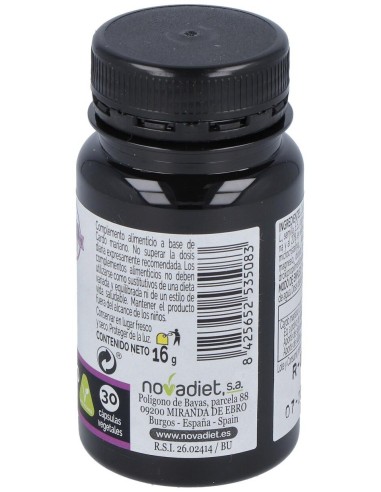 Cardo Mariano Envase de 30 cápsulas vegetales. de Novadiet