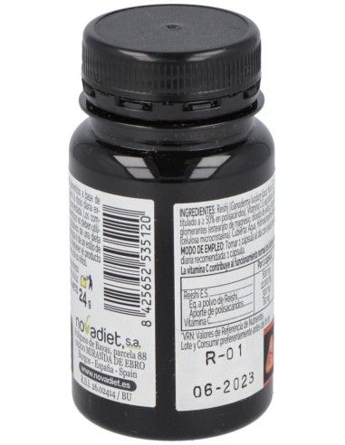 Reishi Envase de 30 cápsulas vegetales. de Novadiet