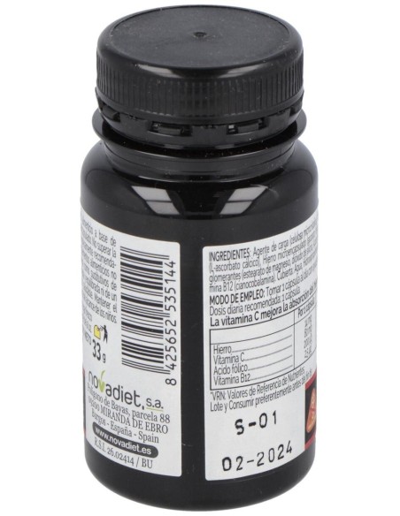 Hierro 60Cap. Elementales de Novadiet