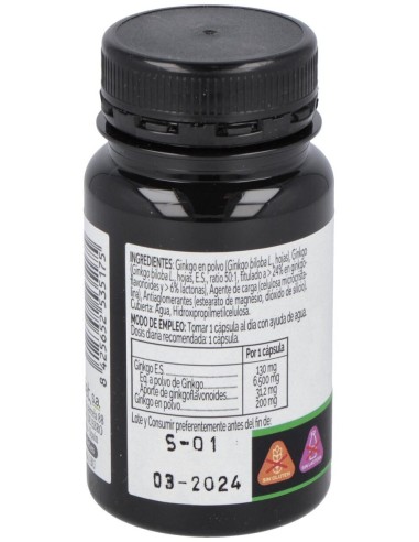Ginkgo Envase de 30 cápsulas vegetales. de Novadiet