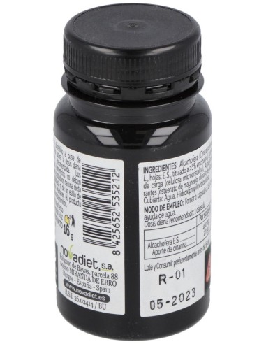 Alcachofera Envase de 30 cápsulas vegetales. de Novadiet