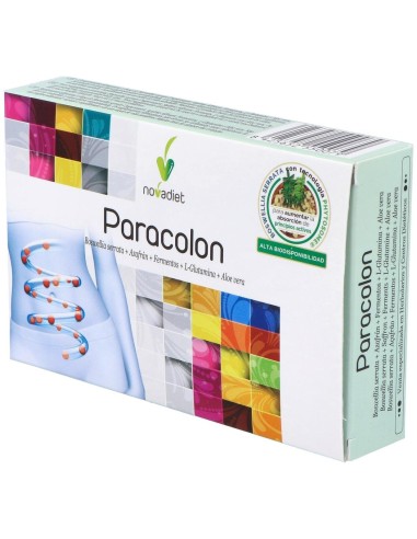 Paracolon Envase de 15 cápsulas vegetales. de Novadiet