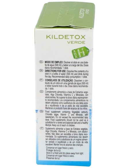 Kildetox Envase de 18 sticks de 3 g. de Novadiet