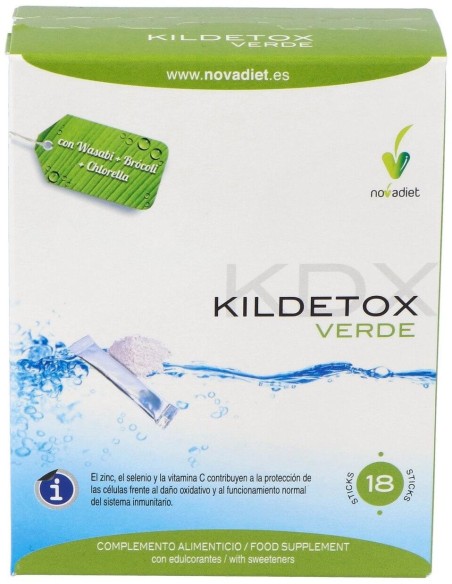 Kildetox Envase de 18 sticks de 3 g. de Novadiet