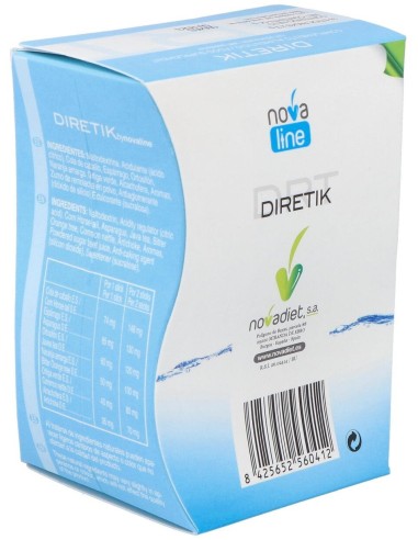 Diretik Envase de 18 sticks de 3 g. de Novadiet