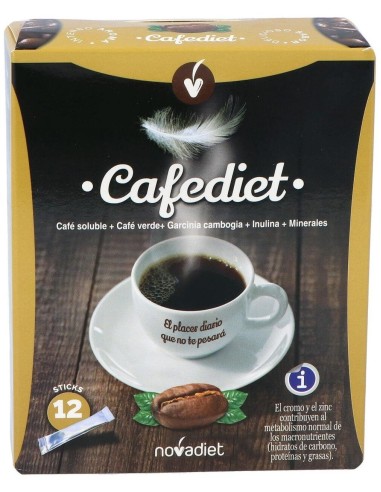 Cafediet 12Sticks de Novadiet