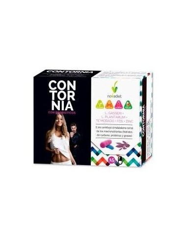 Contornia Envase de 15 cápsulas vegetales. de Novadiet