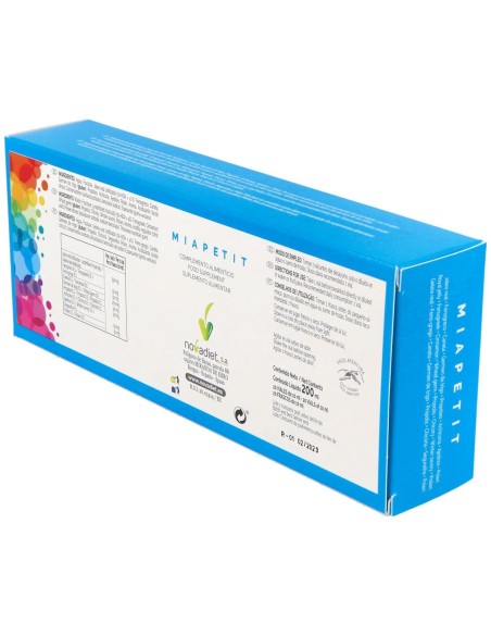 Miapetit Envase de 20 viales de 10 ml. de Novadiet