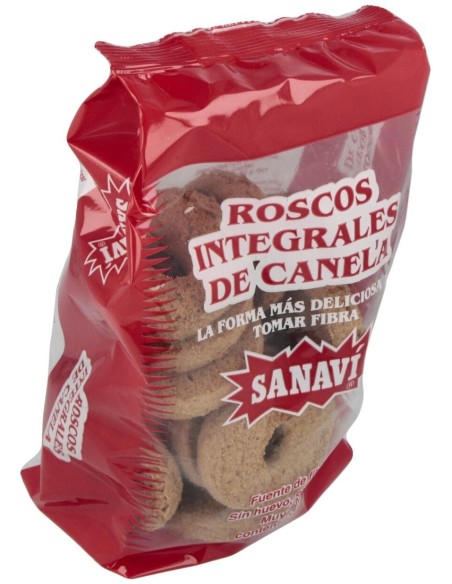 Roscos De Canela Integrales 400Gr. de Sanavi