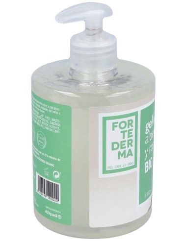 Gel Hidratante Aloe Vera-Rosa Mosqueta 500Ml. Bio de Herbora