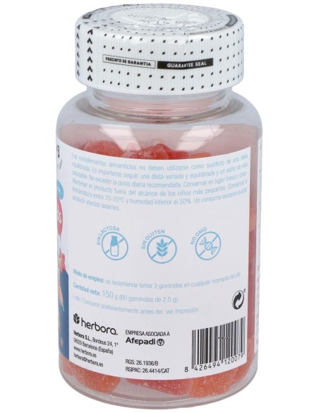 Senda Kids Omega 3 Dha Con Vit D3+Vit B6 60Gummies de Herbora