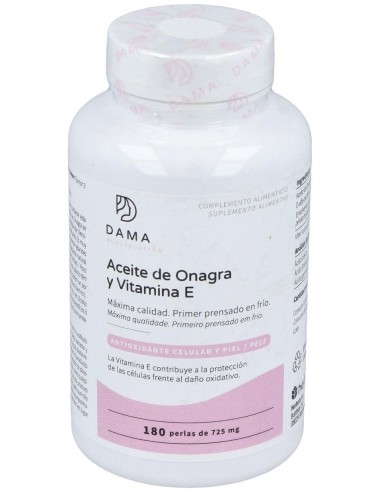 Aceite De Onagra Con Vit. E 180Perlas de Herbora