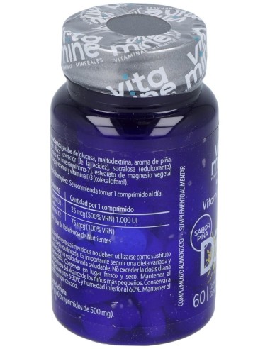 Vitamine Vitamina D3 + K2 60Comp. Mast. de Herbora