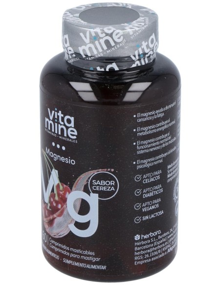 Vitamine Magnesio 60Comp. Mast. de Herbora