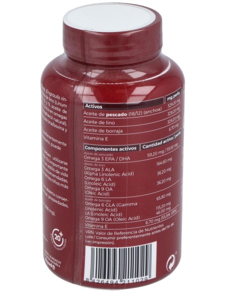 Venarol Omega 3-6-9 Tsn 60Perlas de Herbora