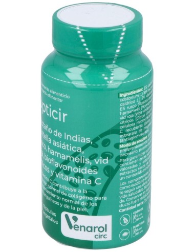 Opticir Castaño-Centella-Ruscus-Vid-Hamameli 60Cap de Herbora