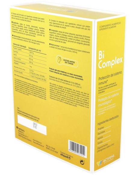 Actifens Bi Complex 20Amp. de Herbora