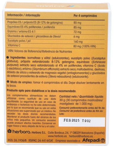 Propolactiv Plus Comprimidos de Herbora