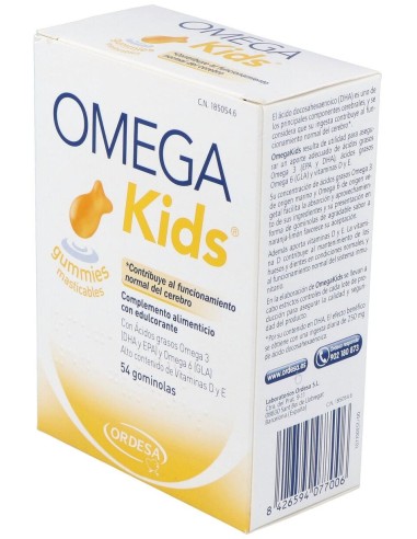 Omegakids 54Gummies de Ordesa Complementos