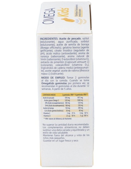 Omegakids 54Gummies de Ordesa Complementos