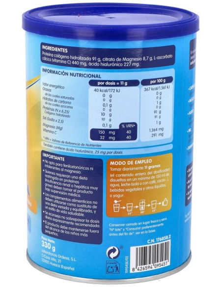 Colnatur Complex Sabor Neutro 330Gr. de Colnatur