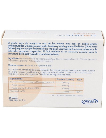 Donnaplus Oilnagra 60Perlas de Donnaplus